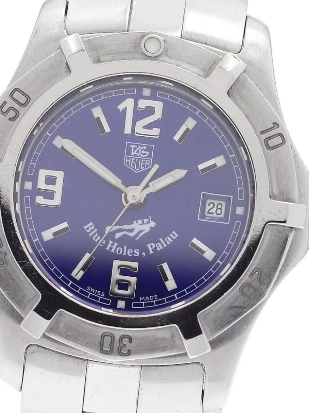 TAG HEUER Exclusive Palau Limited WN1316 blue Dial Quartz Ladies Watch_921542